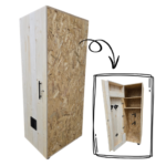 More Space mijnzadelkast mijnzadelkast.nl zadelkast kast diepe deur