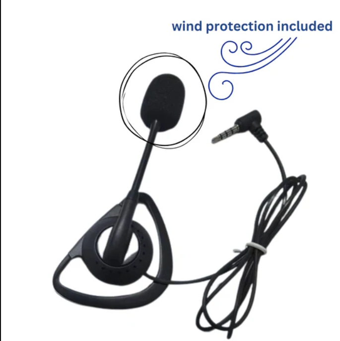 headset oortje oortelefoon microfoon mijnzadelkast HorsewhispererPRO 2 | Hygiënische oortelefoon met microfoon