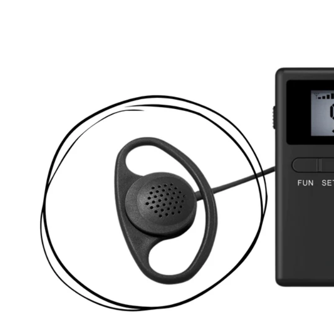 headset oortje oortelefoon microfoon mijnzadelkast HorsewhispererPRO 1 | Hygiënische oortelefoon