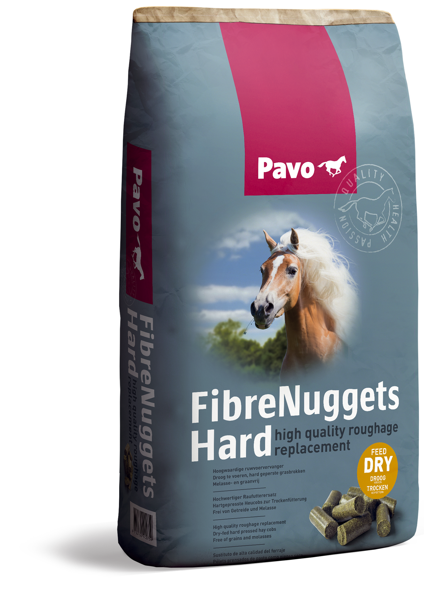 PAVO FibreNuggets Hard mijnzadelkast