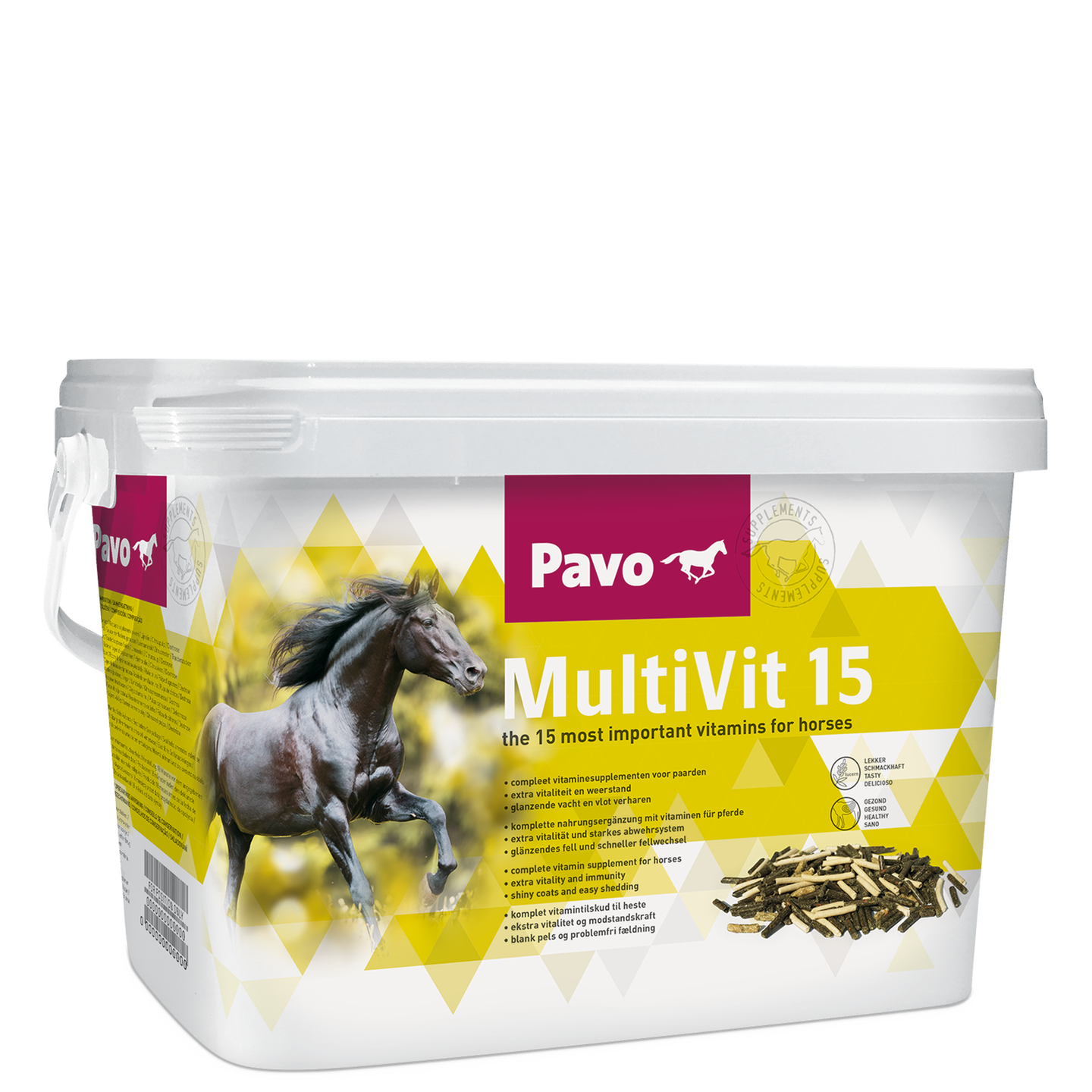 PAVO Multivit15 huid en vacht mijnzadelkast